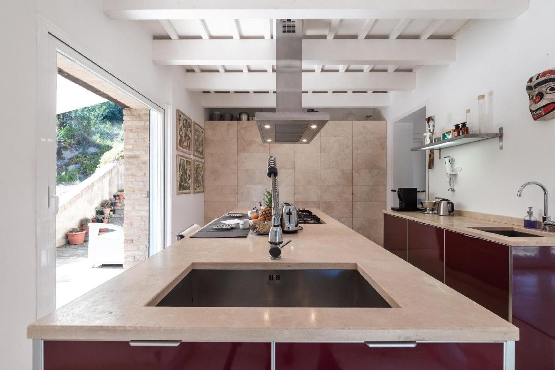 Meernahes Ferienhaus Casa Cantagallo Mit Pool Fermo Exterior foto